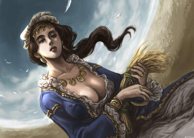 Demeter, Goddess of Harvest and Fertility