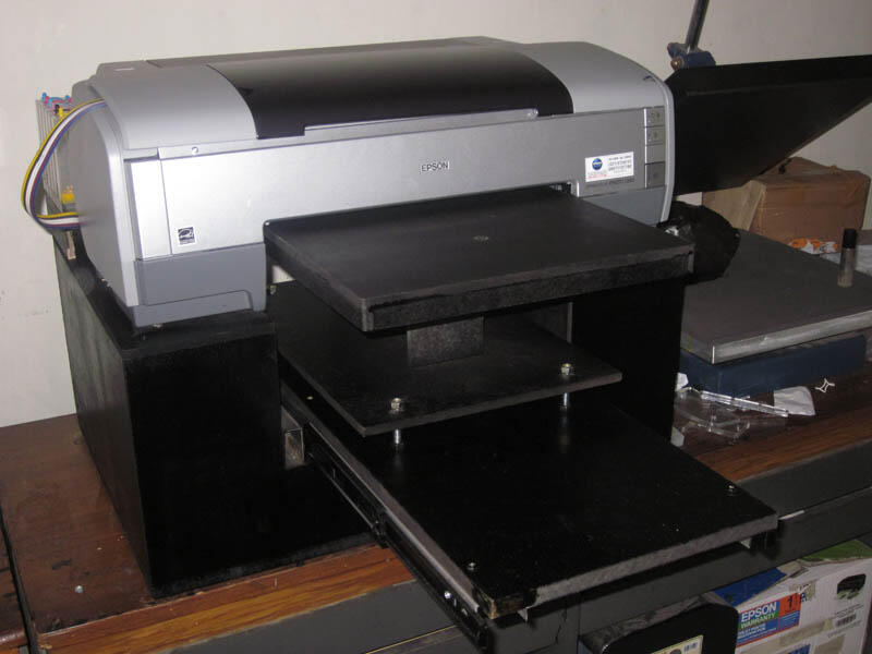 Terjual Printer Epson 1390 Sablon Digital Cetak Kaos DTG 