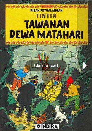 Gratis BACA eBook Tintin Bahasa Indonesia (Semua Judul)