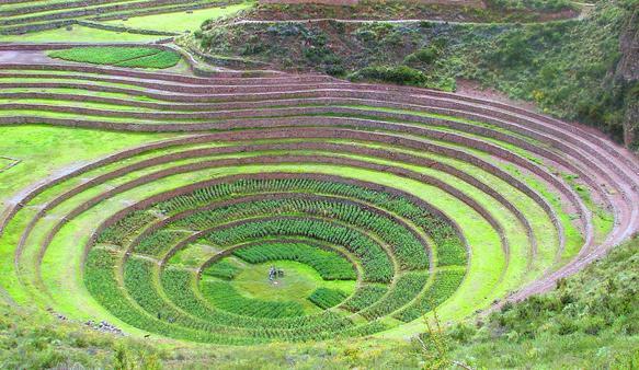 Moray , Lahan Pertanian Unik Peninggalan Suku Inca