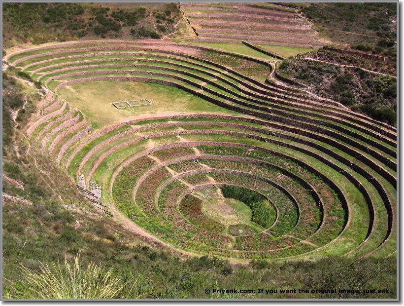 Moray , Lahan Pertanian Unik Peninggalan Suku Inca