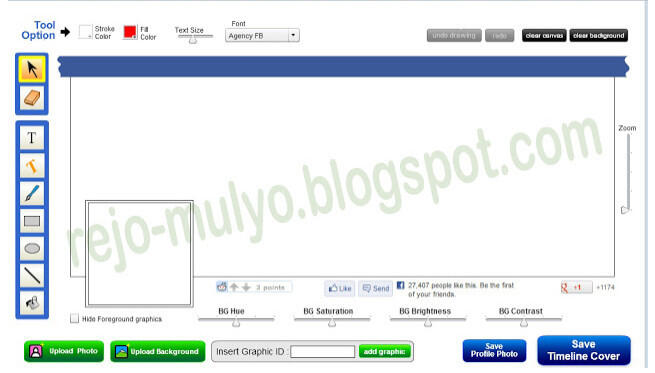 cara menyambungkan poto sampul dengan poto profil facebook