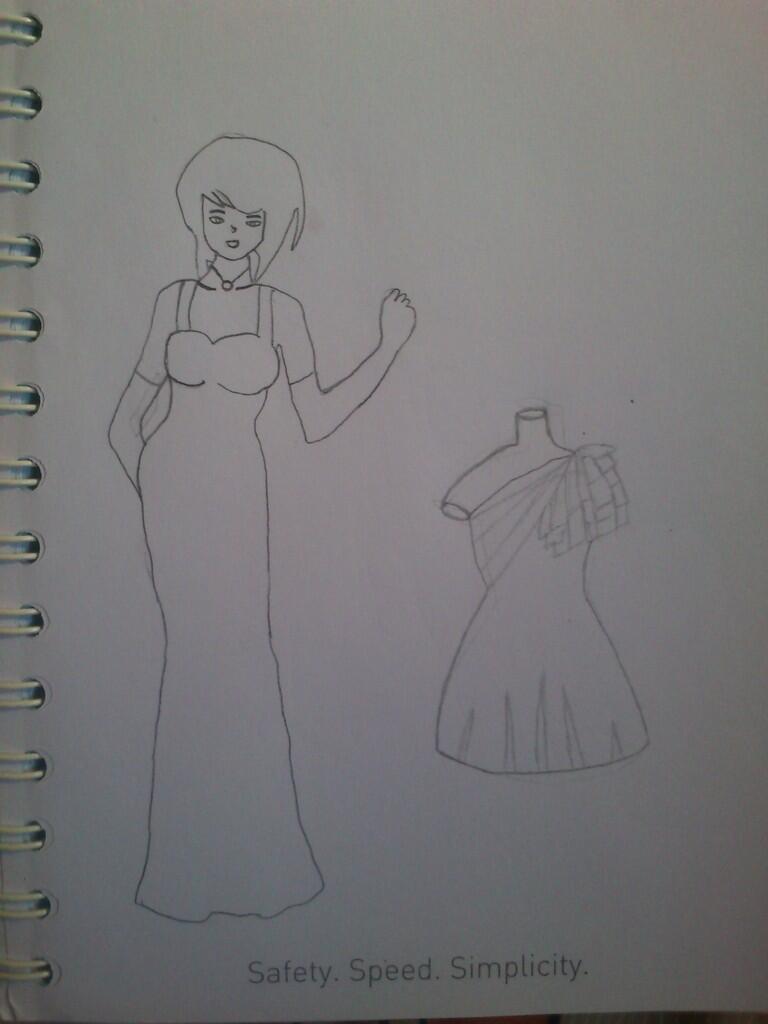 Fashion Sketch karya ane,, yg mw konsultasi fashion Masuk!!