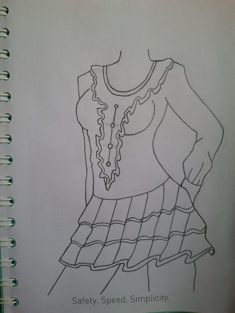 Fashion Sketch karya ane,, yg mw konsultasi fashion Masuk!!