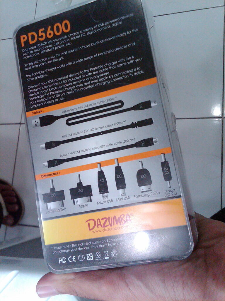 Power Bank Dazumba PD5600 5600mAh