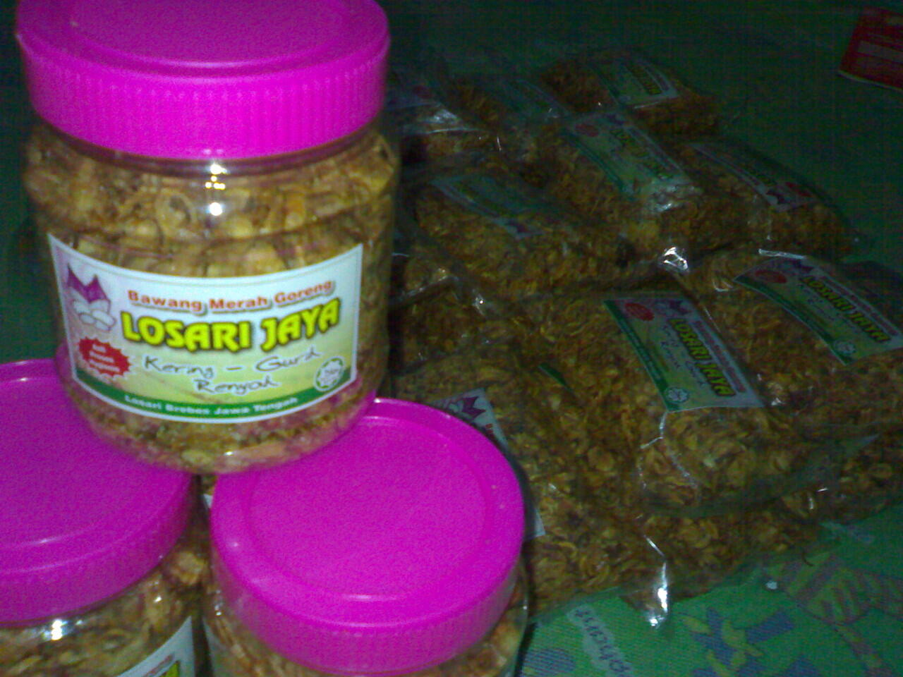 Bawang goreng " Losari Jaya" asli Brebes