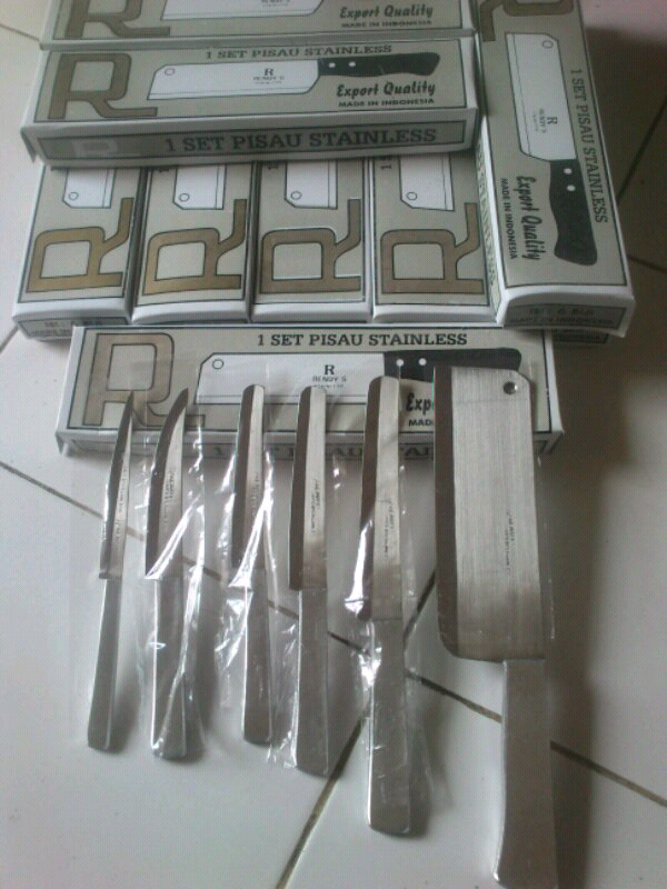 Pisau Dapur 6pcs/Set Murah Tajam Berkualitas