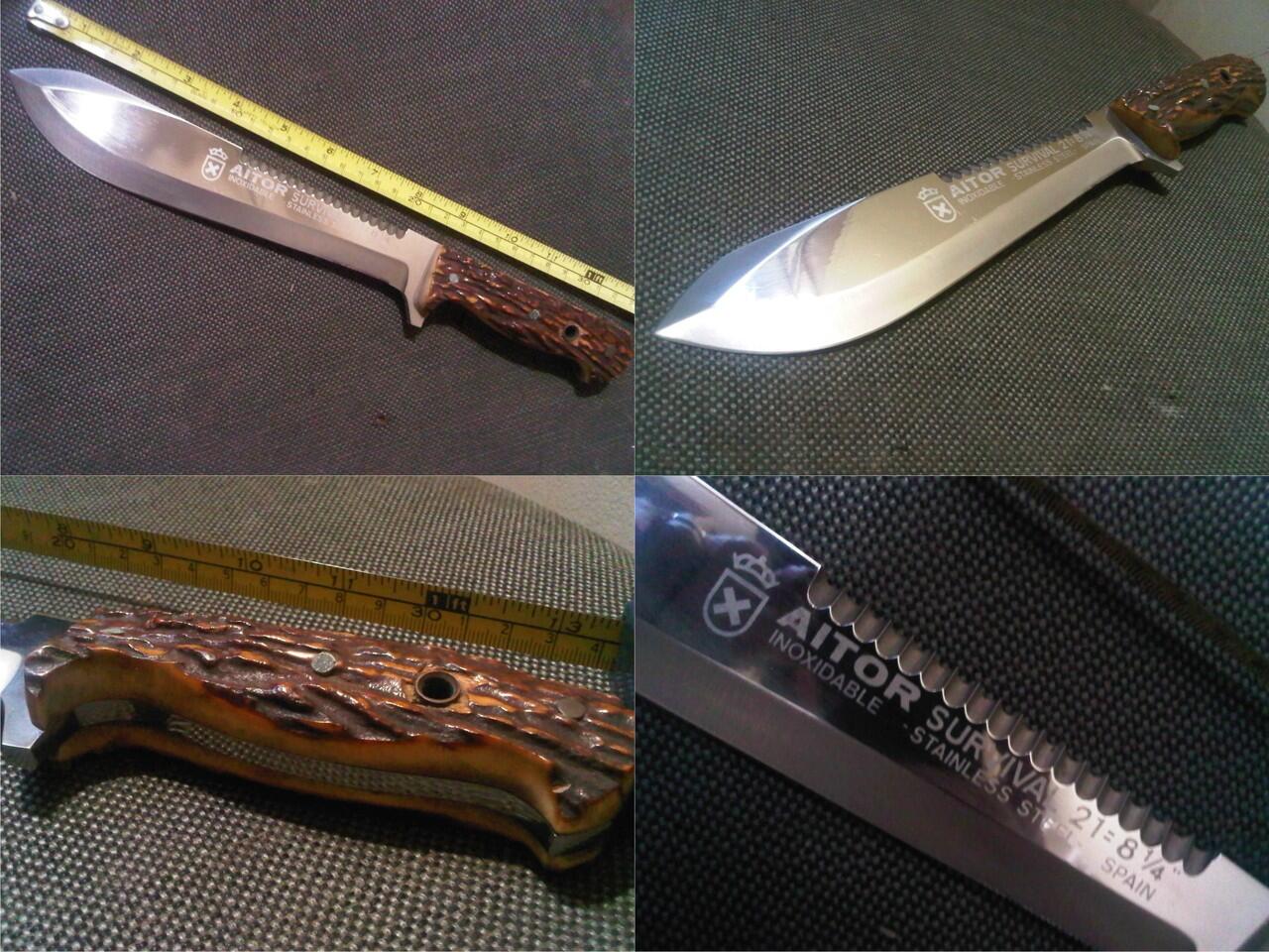 Pisau AITOR Survival 21