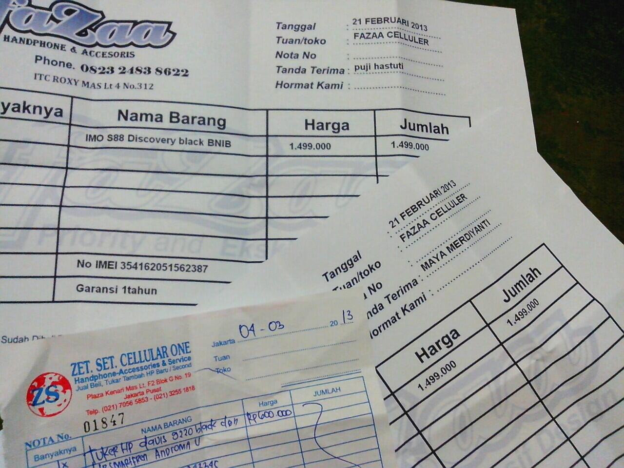 Terjual 3 hp second istimewa andromax U,imo s88 hitam dan putih murahhhh...  | KASKUS