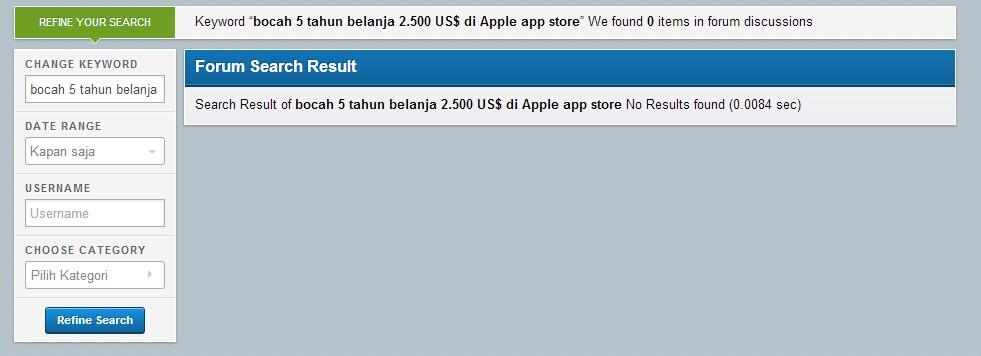 Anak 5 tahun berbelanja 2500 US$ di Apple Application Store