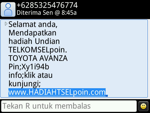 &#91;WARNING...!!!&#93; HATI2 PENIPUAN MENGATASNAMANAKAN TELKOMSEL POIN
