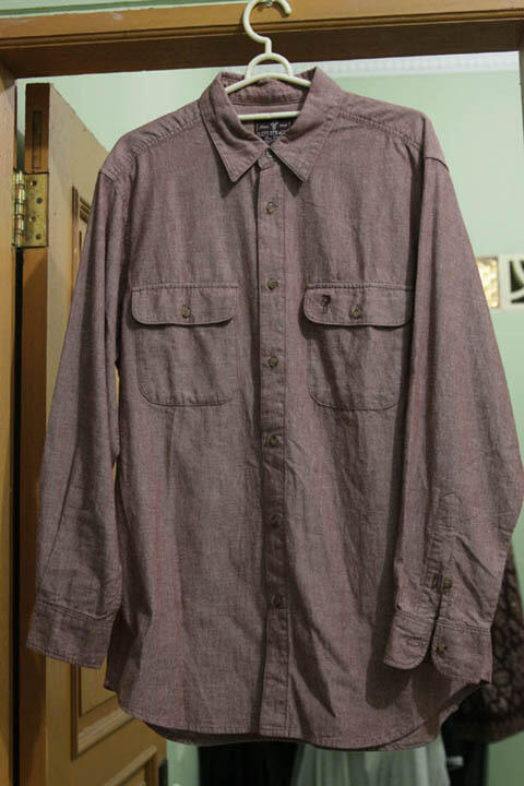 WTS Kemeja Vintage Chambray Levi's Saddleman