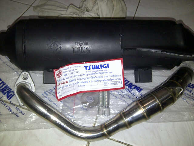 Knalpot Tsukigi Original Thailand utk Matic Honda, Yamaha , Suzuki !!