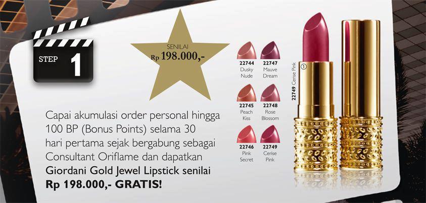 Gabung Oriflame Sekarang dapatkan tas eksklusif Demi Moore total hadiah Rp.1.325.000 