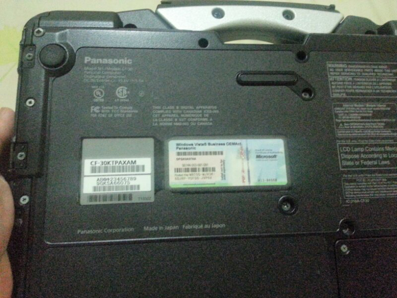 PANASONIC TOUGHBOOK CF-30