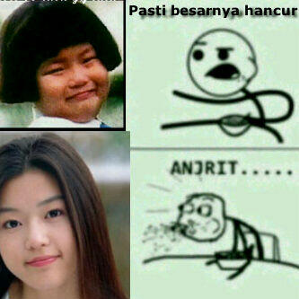 Share gambar lucu di BB