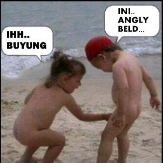 Share gambar lucu di BB