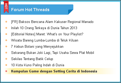 Game yang Bersetting di Indonesia