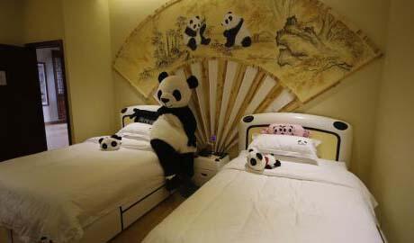 Pertama di Dunia, Hotel bertemakan Panda