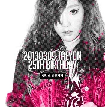 &#91;Girls Generation Fanmade&#93; 150NE Project #Happy25thTaeyeonDay