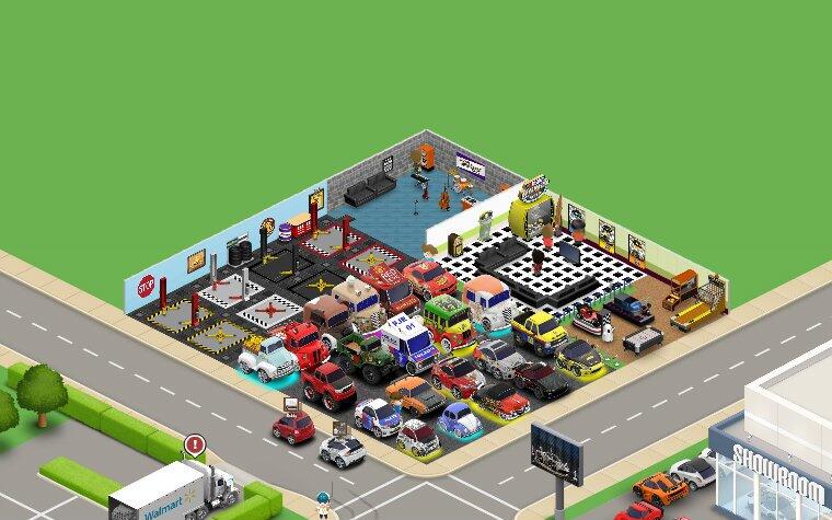 Siapa yang masih main game car town di facebook?