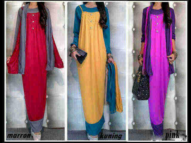 dijual gamis, dress, dan blous cantik