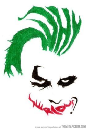 Paling Baru Sketsa  Gambar Muka  Joker Tea And Lead