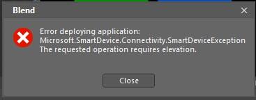 Windows Phone Emulator Error