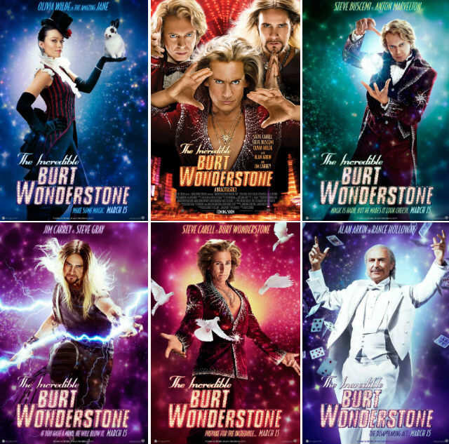 The Incredible Burt Wonderstone l Maret 2013 l Jim Carrey, Steve Carrel 