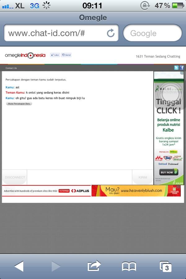 Para Penjahat Kelamin di Omegle Indonesia gan (Pic+++)