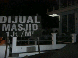 masjid djual,gmn pendapat agan2 (no hoax +pict)
