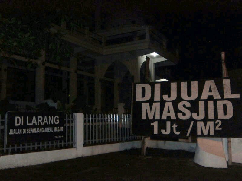 masjid djual,gmn pendapat agan2 (no hoax +pict)