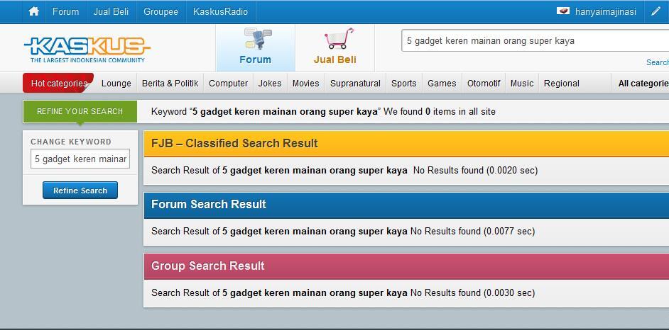 Gadget Keren Orang Super Kaya