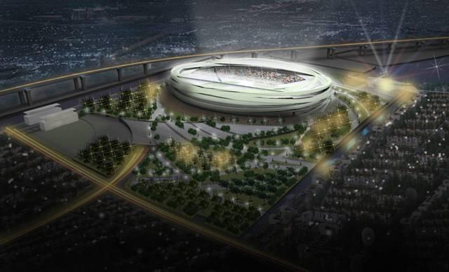 Konsep jempolan stadion jakarta baru (stadion taman BMW)