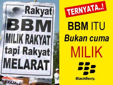 Share gambar lucu di BB