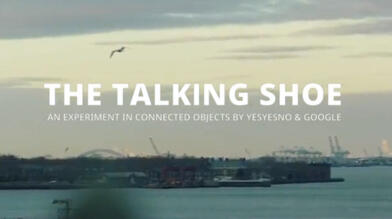 Google Perlihatkan Konsep The Talking Shoe di SXSWi