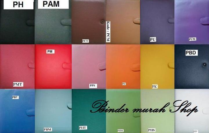 binder polos dan motif