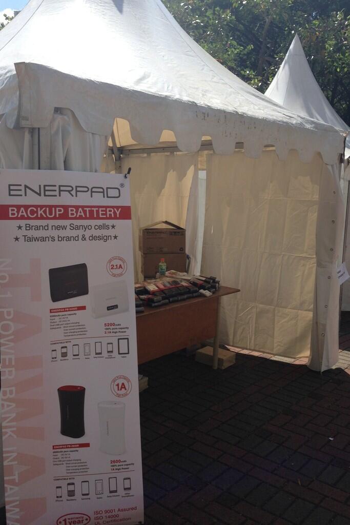 Pameran Power bank ENERPAD di UNIVERSITAS PELITA HARAPAN - LIPPO KARAWACI