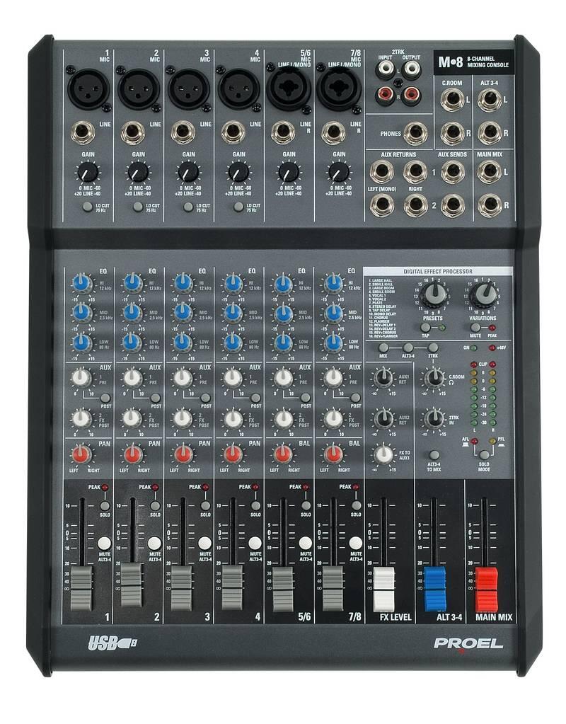 Mixer / Power Mixer / Power AXL AUDION - ROXY - BEYER - PROEL - SUNTEC, (Original)