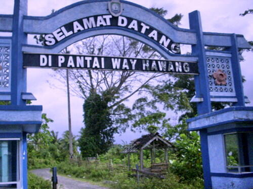 Pantai Indah di Kab. Kaur yang sering di singgahi saat TOURING ke Bengkuluu