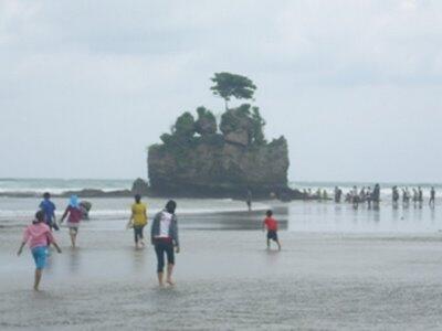 Pantai Indah di Kab. Kaur yang sering di singgahi saat TOURING ke Bengkuluu