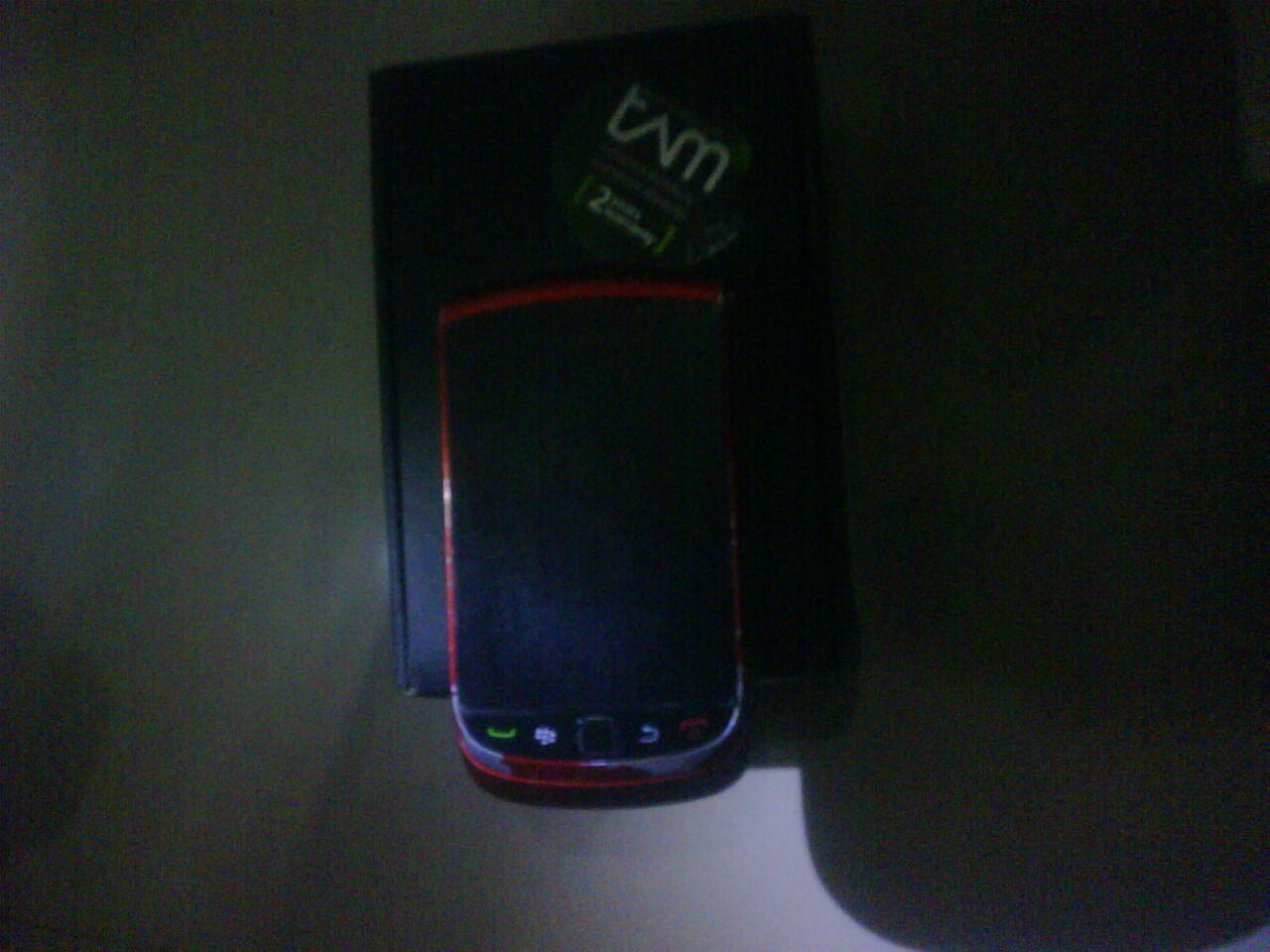 BLACKBERRY TORCH 9800 RED