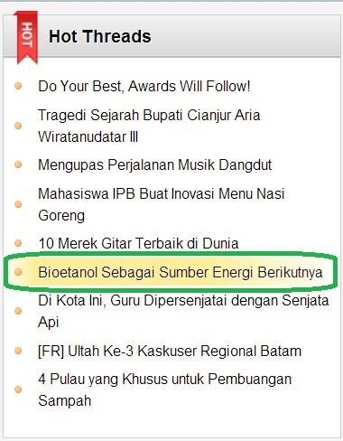 Mari Mencontoh Sumber Energi Alternatif Brazil