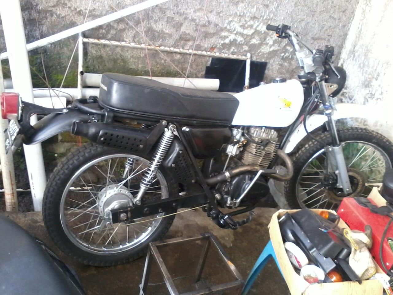 Terjual Honda CG 110 Thn 1981 Modif Trail Klasik KASKUS