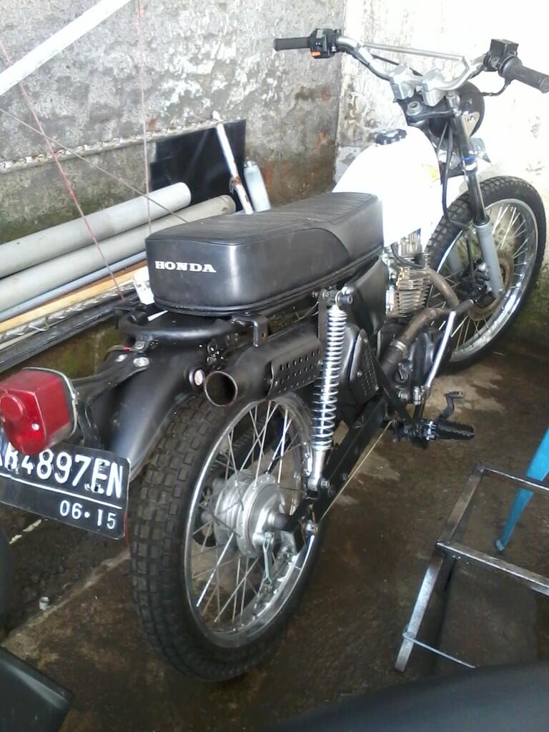 Terjual Honda CG 110 Thn 1981 Modif Trail Klasik KASKUS