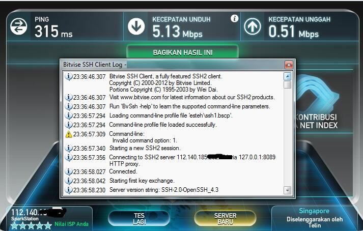 Jual Account SSH premium, Server SINGA only @30.000 USA @25.000 Unlimited No Qouta
