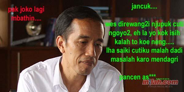 Jokowi dan Cuti yang Bermasalah Demi Rieke-Teten