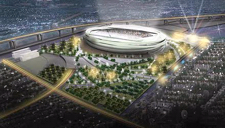 Stadion baru di jakarta bertaraf international akan di bangun