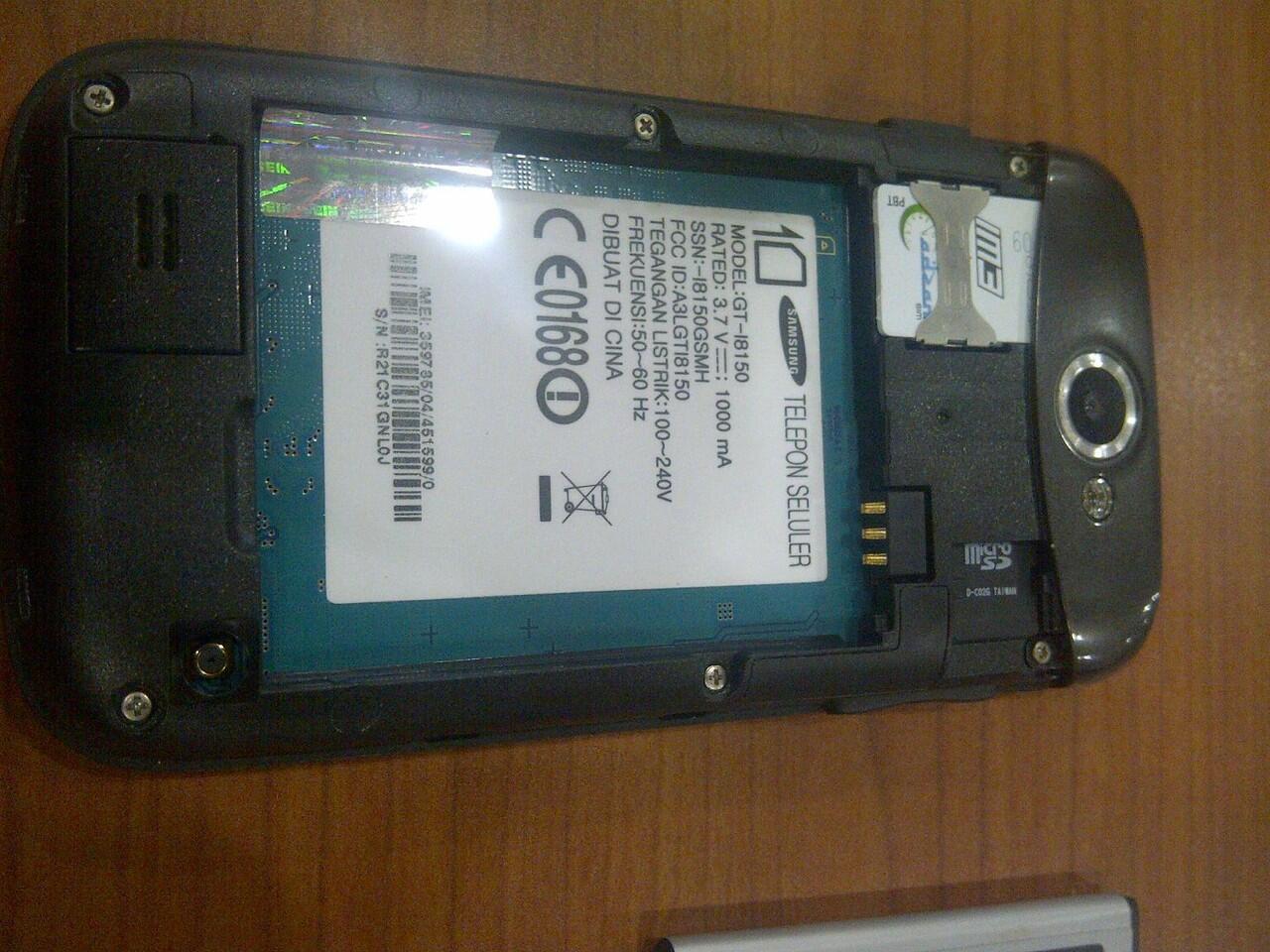Samsung Galaxy Wonder (W) GT-I8150