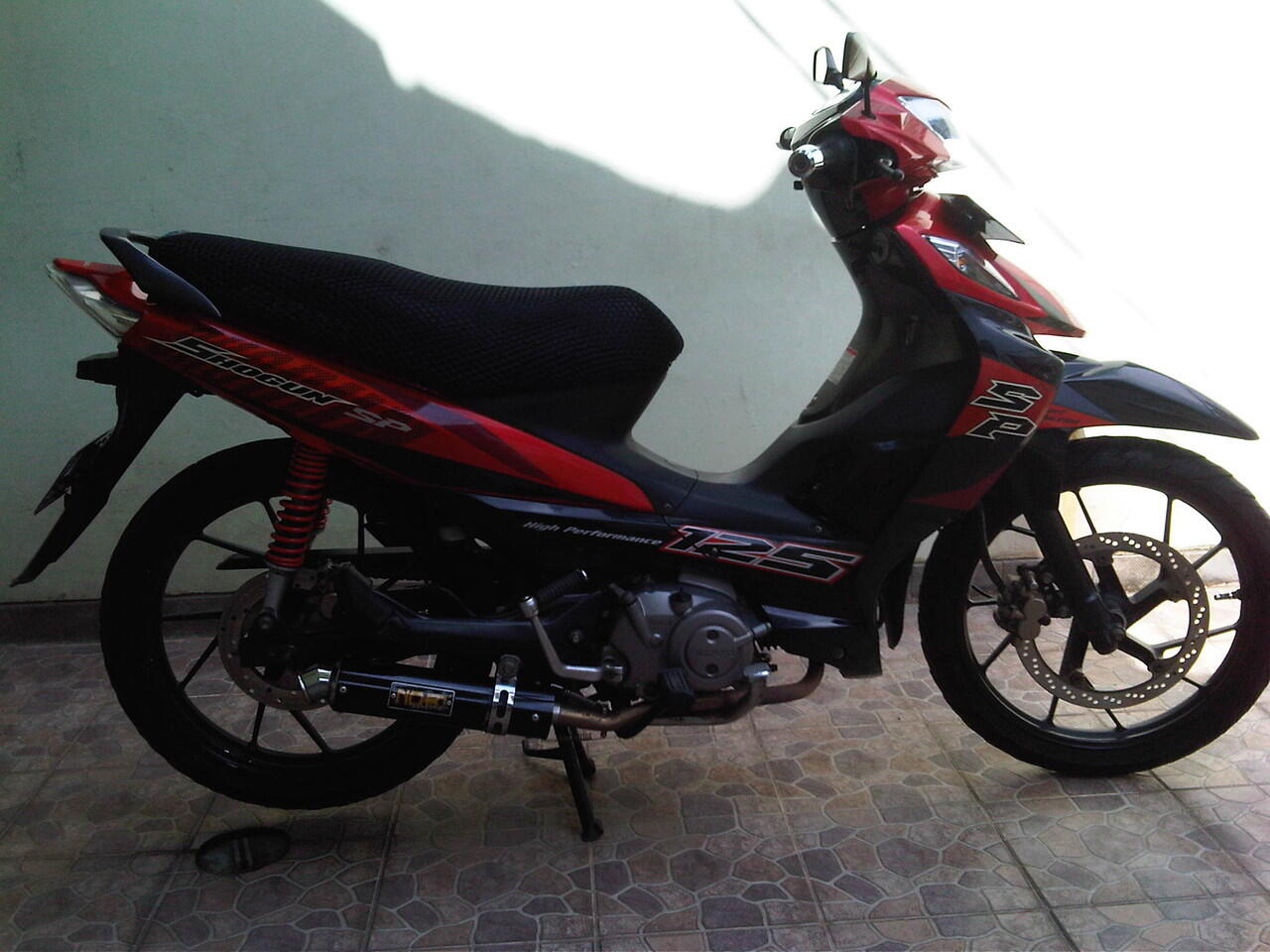Dijual motor shogun xp 125 tahun 2008